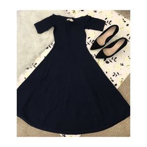 Michael Kors Off The Shoulder Skater Dress